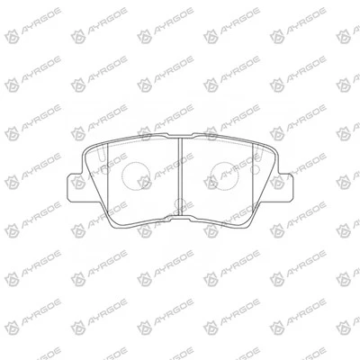 Pads coscáin D11355MH do Kia Soul PS