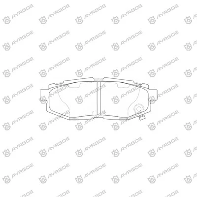Pillíní coscáin D7070M do Subaru