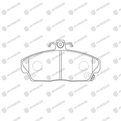 PANS BRAKE PN8103 do Lada Gazelle Gaz27057